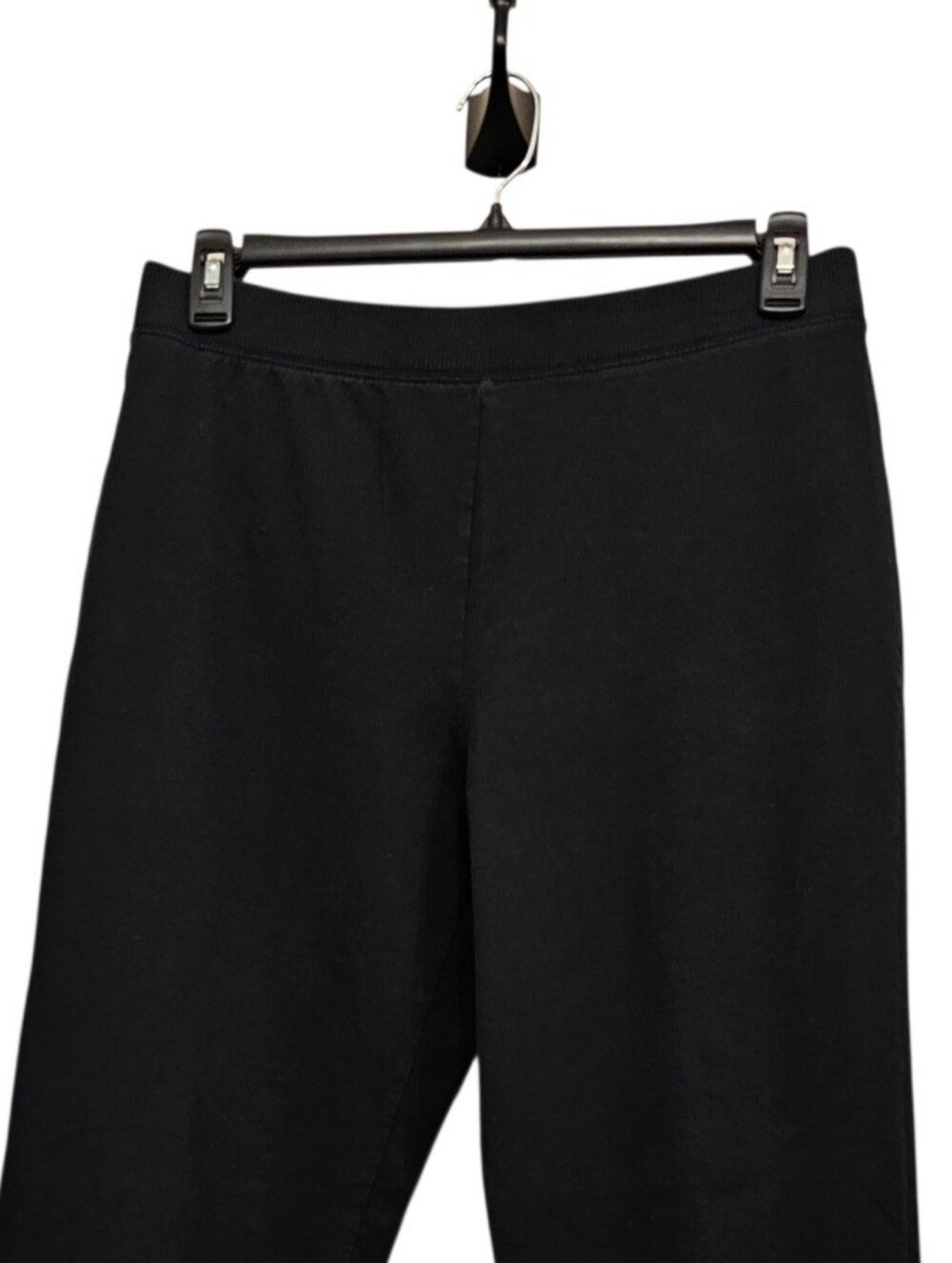 Hanes Black Straight-Leg Lounge Pants - Picture 3 of 8